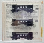 Scale Micro-trains 91012 Norfolk Western 33 Twin Bay Hopper 3-PACK N&w New. Fixed Price $50.00.