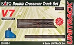 Kato Unitrack V7 Set Double Crossover 20-866-1. Fixed Price $89.98.