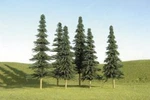 Bachmann 32158 Scene Scapes 4"-6" Spruce Trees (set Of 24). Fixed Price $36.99.