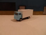 Noch Ho Scale Custom Mercedes Box Truck Light Blue. Fixed Price $9.99.