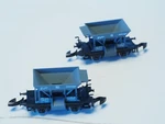 88624 M Rklin Z-scale Ballast Car 2-AXLE Grey, Z-club International 1990/91. Fixed Price $99.00.