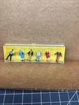 Preiser Ho Scale Figures #0124: (6) Passengers Waiting For Train New C-6. Fixed Price $24.99.