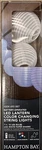 Hampton Bay Outdoor/indoor 7' 10-LIGHT Battery Powered Paper String Lantern. Fixed Price $12.00.