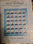 New Attic Window Folding Tool Set 6 Template Phillips Quilting Instructions. Fixed Price $22.88.