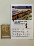 Z-scale 1024 Micron Art, Triple Searchlight Signal Each, Brass Kit,. Fixed Price $39.75.