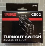Rokuhan Turnout Switch C002 Z Scale Japan Original Model Train. Fixed Price $15.99.