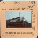 Conrail GP30 Locomotive 2187 Port Reading Nj 1982 Original 35MM Slide Train. Fixed Price $7.99.