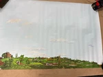 1981 Walthers Ho Backdrop 949-717 City To Country Transition W/ Box. Fixed Price $89.00.