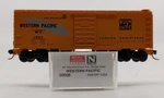 Micro-trains 02000506 Western Pacific 40' Standard Single Door Boxcar #1952 Ln. Fixed Price $12.29.