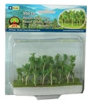 Jtt Woods Edge Trees PKG(20) Pastel Green To 2-1/2IN 5.1 6.4CM 05 95619. Fixed Price $14.98.