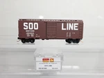 Mtl Scale Soo Line 44444 40' Boxcar Micro-trains 02000900 Nib. Fixed Price $17.95.