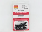 Scale Micro-trains Mtl 00302180 (1187) Passenger 6-WHEEL Trucks Pair. Fixed Price $19.95.
