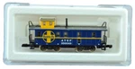 Z Scale Marklin Mini-club 82301 Atsf Blue Caboose Nib. Fixed Price $149.95.