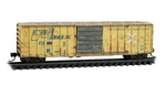 Southern Pacific Ex-railbox 50' Ribside Boxcar Micro-trains #025 441 Scale. Fixed Price $38.25.