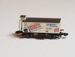 Marklin Z-scale Old Era Refer Car Leibniz-keks, Spoked Wheels, No Box. Fixed Price $35.99.