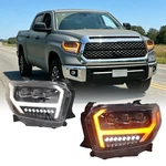 Full Led Headlights For 2014-2021 Toyota Tundra W/sequential Turn Left Right. Fixed Price $505.99.