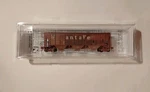 Scale Micro Trains 09654140 Weathered 3-BAY High-side Covered Hopper At&sf New. Fixed Price $40.00.
