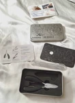 Konovo Ingrown Toenail Clippers Kit W/ Case & Tools Black/silver *missing Item. Fixed Price $9.99.