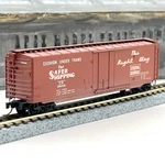 Micro-trains Scale 32210 Central Georgia 50FT Plug Door Boxcar Lite Weathered. Fixed Price $21.99.