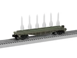 Lionel 6-82689 Operation Eagle Military Missile Flatcar Nib. Fixed Price $47.99.
