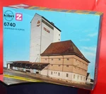 Kibri (B-6740) Z Scale Industrial Warehouse Plastic Building Kit Germany. Fixed Price $29.99.