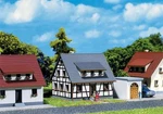 Faller 282760 Z Scale 1:220 Kit Of Half-timbered House. Fixed Price $24.99.