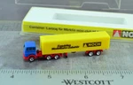 Noch Container Truck Blue Yellow Z Scale. Fixed Price $19.99.