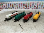 H0 Marklin 4649/ 4653 4588 4651 Lot Of Long Tank Freight Cars. Fixed Price $99.95.