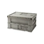 Pp Lidded Home Storage Box 19L/5GAL Foldable Drinks Bin Bedroom And Camp. Fixed Price $36.60.