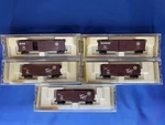 Micro-trains Z Scale Box Car Lot-monon, Route Of The Eagles-free Shipping. Fixed Price $65.00.