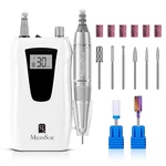 Cordless 30000RPM Nail Drill Kit With 8 Bits & 106 Sanding Bands - Selene White. Fixed Price $108.99.