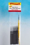 N934002 Nano Brushes 24 Black Long Tip & 1 Applicator Handle Flex-i-file. Fixed Price $14.73.