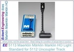 New M Rklin 5113 Standard For 5112 Uncoupler Track With Obx. Fixed Price $11.25.