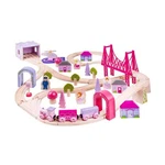 Bigjigs Rail Wooden Fairy Town Train Set - 75 Play Pieces. Fixed Price $178.42.
