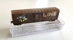 Micro-trains Scale Hand-weathered Ex-soo Line 50 Bee Box Car 03800400-HW. Fixed Price $37.00.