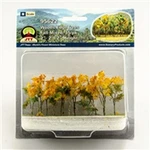Woods Edge Trees Fall Mixed 2'' To 2.5'' N-scale 15/PK. Fixed Price $21.21.