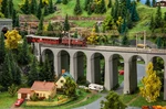 Faller 222599 Scale 1:160 Kit Of Viaduct Set, Two-track, Straight New. Fixed Price $41.99.