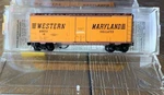 Micro Trains Line Scale #21240 Western Maryland 40' Standard Box Car Nib. Fixed Price $13.99.