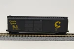 Scale Micro-trains 50' Dbl Door Box Car Chessie System B&o 288658 Blue. Fixed Price $14.89.