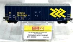 Micro-trains Z Scale 50' Rib Side Box Car Ontario Northland 51100262. Fixed Price $28.90.
