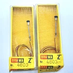 Lot Of 2 Z Scale Brawa 4803 Strassenleuchte Modern Street Light For Layout. Fixed Price $25.00.