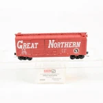 Micro Trains Great Northern 40' Standard Double Door Box Car Circus 23220. Fixed Price $15.99.