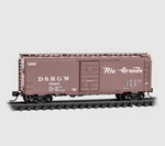Micro-trains Mtl N-scale 40' Boxcar Denver & Rio Grande Western #50164. Fixed Price $26.90.