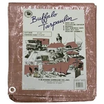 T.w. Evans Cordage B0608 Ft. X Buffalo Poly Tarp In Brown. Fixed Price $14.86.