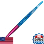 Pana Pure Kolinsky Hair Acrylic Nail Brush - Round Pink Ferrule White Handle. Fixed Price $30.76.