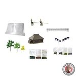 New Rokuhan Z Gauge Shorty Mini Layout Set Diorama Summer SS001-2 Model. Fixed Price $44.19.