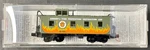 Scale Micro-trains 100100 Smokey Bear 30' Riveted Steel Caboose. Fixed Price $17.95.