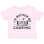 Inktastic I'd Rather Be Camping Toddler T-shirt Tent Moon Stars Child Kid. Fixed Price $17.99.