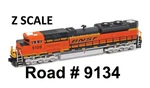 Azl 63102-10 Scale Bnsf Swoosh SD70ACE Locomotive #9134 *new Tested. Fixed Price $264.99.