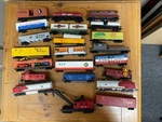Vtg Lot Of 27 Ho Scale Model Trains. Mantua, Roco, Tyco, Bachmann, Ahm, Varney. Fixed Price $210.00.